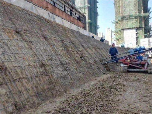 荥经建筑边坡支护